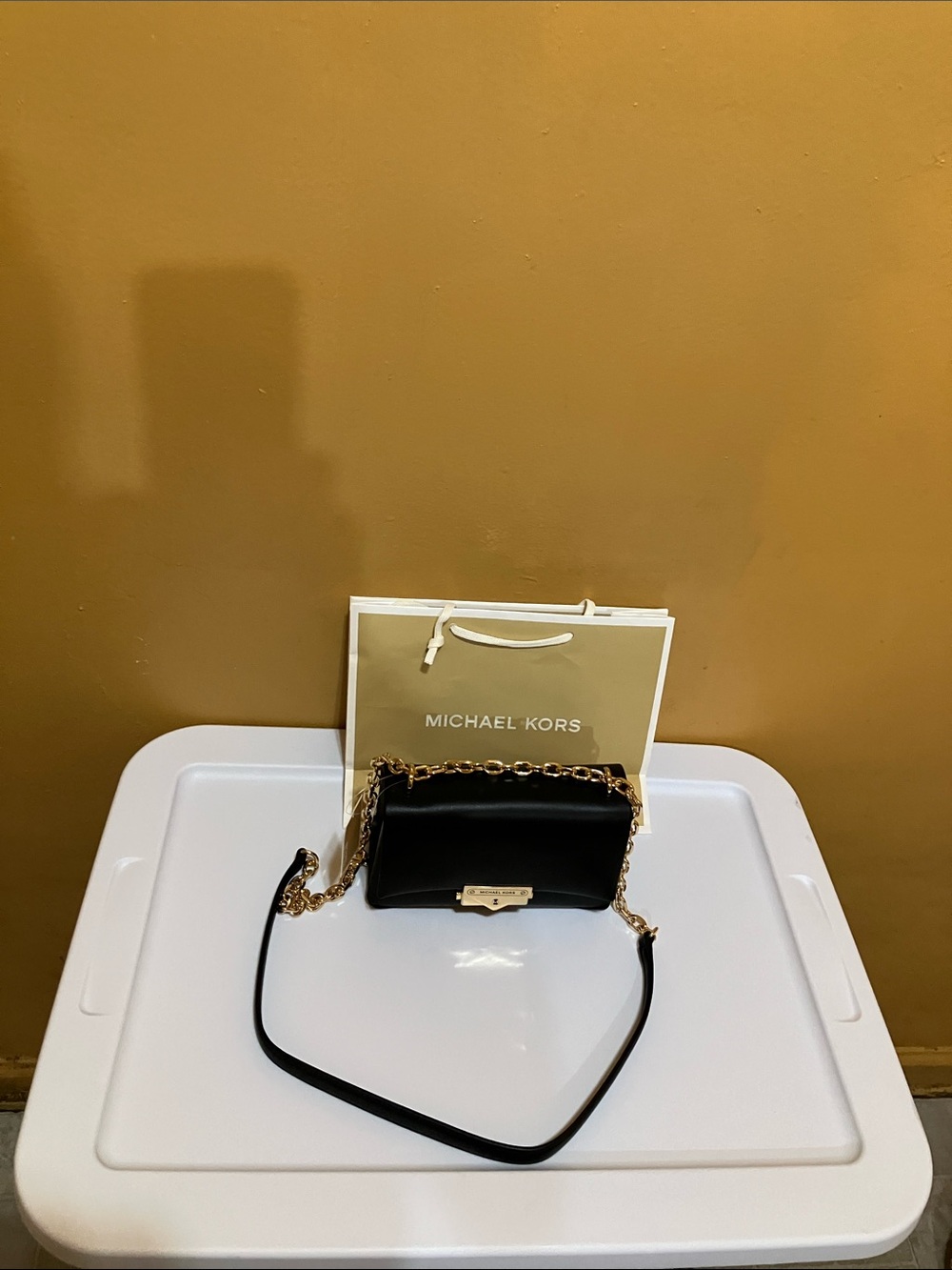 Michael Kors CECE SM Conv Non/Ltr Vegan XBody
